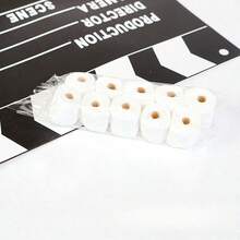 10 Rolls/Pack, 1/12 Scale Miniature Model Paper Towels, Suitable For Dollhouse, Miniature Paper Towel Rolls, Toilet Paper, Removable DIY Mini Kitchen Dollhouse Decor - Multicolor - View 5