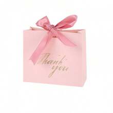 Pink Gift Box, Thank You Gift Box, Bow Gift Box, Holiday And Party Gift Box, Luxury High-End Gift Box - Pink Bow Gift Box - View 5