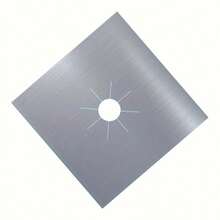 4 PCS Glass Fiber Gas Stove Burner Covers - Non-Stick Oil-Proof Reusable High-Temp Resistant Easy To Clean Cross-Border Kitchen Essential Student Dorm/Home Kitchen/Homestay Cooking/Rental Cleaning New Year/Mother's Day/Thanksgiving/Graduation Gift - Multicolor - View 8