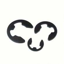120pcs E Clips C Circlip Kit Retaining Ring Assorted M1.5-M10 - Black - View 8