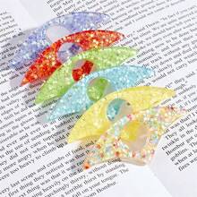 符合人体工学的塑料拇指书架 - 时尚黑色，单手阅读辅助工具和书页支架，握感舒适，适合爱书人士 - 彩色 - 查看 8