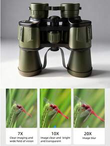 LANDVIEW Professional Binoculars With Carrying Case, Suitable For Travel, Hunting, Fishing, Large Objective Lens
