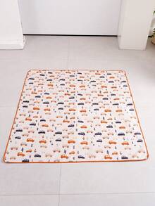 1pc Washable Portable Picnic Mat And Tablecloth, Baby Splash Mat, Suitable For High Chair/Arts & Crafts Activities - Multicolor - View 13