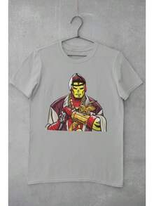 Camiseta de Ironman de Ghostface Killah - Blanco - Ver 6