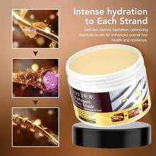 Nourishing And Caring For Hair Mask, Relieving Dryness, Frizz, And Lasting Smoothness - yellow hair mask - 查看 4