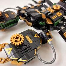 540pcs/500pcs/340pcs Scorpion Building Block Set, Mechanical Animal Model, Cool Design With Realistic Details, High-Quality Durable ABS Material, With Base Stand, Perfect Gift For Family And Boyfriend, Birthday, Christmas, New Year, Valentine's Day - Multicolor - View 6
