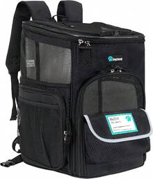 Mochila para mascotas - NEGRO - Ver 12