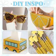 Cristales de resina con strass de base plana, diamantes falsos de resina para vasos de agua, juguetes, zapatos, botas, decoración de ropa, tazas, materiales de manualidades DIY para fans de ídolos brillantes - Dorado - Ver 3