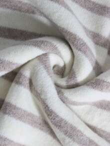 Áo khoác cardigan sọc cổ điển dành cho nữ, trang phục thường ngày, phù hợp cho các buổi hẹn hò, mua sắm, mùa xuân/thu/đông - Màu Khaki - Xem 7