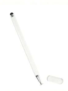 2 Universal Touchscreen Stylus, 2-In-1 Stylist Pen, IPad And All Touchscreen Devices: Tablet, Android, Laptop, Computer [Set] - Black, Rose Gold, White, Compatible With IPhone - Multicolor - View 2