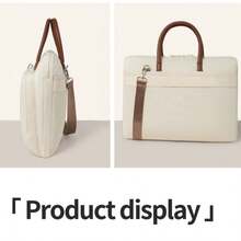 1PC Fashionable And Simple Multi-Layer Storage Laptop Bag, Waterproof, Wear-Resistant,And Scratch Resistant Laptop Bag Back To School - One Size - View 5