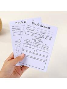 1/2/4/6本装书评记事本 - 自粘式小记事本，每本40页，可作阅读笔记、日记本或书签使用，是学生、爱书人士和办公人士的理想之选。 - 黑與白 - 查看 4