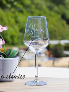 个性化照片酒杯 - 可定制蚀刻/雕刻您的照片和文字，优雅情侣香槟杯，适合婚礼、周年纪念日、情人节 - 耐用玻璃材质 - 送给她/他的完美礼物 - 收藏级酒吧用具，葡萄酒爱好者的礼物，周年纪念礼物，雕刻设计，高端玻璃器皿，周年纪念情侣，最佳圣诞礼物 - 多色 - 查看 3