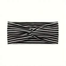 1/2/5 chiếc Băng đô co giãn mềm mại chống trượt dành cho nữ - Kiểu đan chéo thanh lịch dùng cho yoga, thể thao, hàng ngày, màu đen/trắng/xám/be/hồng đồi mồi - Phụ kiện tóc đa năng nhẹ nhàng (không gây nếp gấp, thiết kế thân thiện với tóc) Băng đô thời trang - Nhiều màu - Xem 13