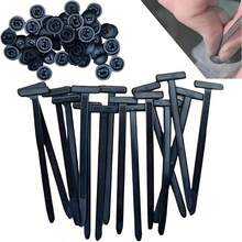 50/100pcs Heavy Duty Nylon Cable Ties With Lock, Self-Locking Zip Tie, Plastic Cable Tie Mounts With Nail And Button Design, For Automotive Underbody, Bumper, Trunk Cover, Daily Cable Tie Fixing Material - Black - View 10