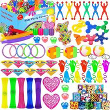 63pcs Party Favor Bag Fillers, Set, Christmas Stocking Stuffers, Classroom Bulk, Treasure Box Carnival Prizes, Piñata Bag Fillers, Adult Birthday Party Supplies - Multicolor - View 4