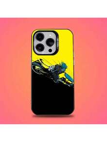 Coque de téléphone compatible avec E-Edgerunners Cyberpunks pour 16, 15, 14, 13, 12, 11, Pro, Max, Plus, Mini, XS, SE. Coque de protection antichute en matière noire mate compatible avec les modèles 17, 17 Pro et 17 Pro Max - Z3 - Voir 8