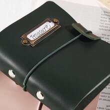 Retro PU Leather Faux Leather Pocket Album, 3-Inch Mini Photo Album, Portable Mini Instant Camera Album, Loose-Leaf Three-Ring Binder, Cards, Collectible Cards Album, Christmas Gift - Multicolor - View 6