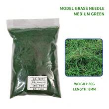 30g 8mm Miniature Model Grass Turf Scenery Landscaping Material - As Photos - View 11