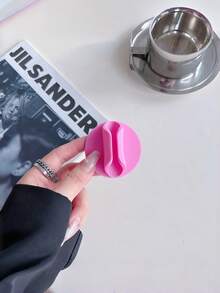 Silicone Phone Case Lip Gloss Shaped Phone Holder, Adhesive Slouchy Phone Stand Accessories