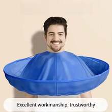 Adult Hair Cutting Cape, Waterproof & Anti-Static Hair Cutting Gown, Hairdressing Apron, Elderly Hair Cutting Cloth, Hair Cutting Bib, Shaving Tool, Haircutting Smock, DIY Haircut Apron