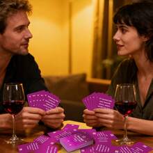 50 Tarjetas de Fiesta, Juego de Mesa para el Día de San Valentín, Juego de Mesa para Noches de Fiesta, Juego de Cartas, Juegos Interactivos de Ocio - 50 tarjetas interactivas para parejas - Ver 7