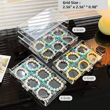 Feadily 1PCS Acrylic Jewelry Organizer Box, Jewelry Drawer Organizer With 3 Drawers 18 Grids, Bracelet Earring Holder Organizer, Clear - 透明/手鍊收納盒 - 查看 3