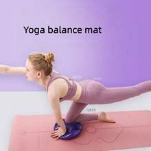 Professional Yoga Training Air Cushion, Yoga Balance Pad, Yoga Massage Seat Cushion, Inflatable Pad, Stable Balance Disc, Vestibular Balance Disc, Wobble Seat Cushion, Core Balance Disc For Sensory Input, Massage Ball Ankle Trainer, Anti-Fall/Thick/Balance Ball, Product Size Approx. 34CM*34CM (Small Error) - Multicolor - View 4