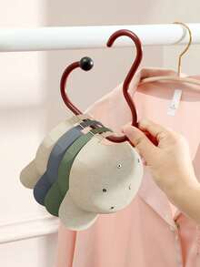 1/3pcs Creative Round Hanger, Non-Slip For Hanging Hats, Scarves, Versatile Home Storage Organizer, Minimalist Design, Suitable For Home, Daily Use - Multicolor - View 5
