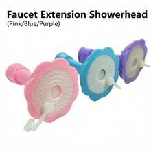 1. Splash-Proof Rotating Shower Head Extender With Adjustable Swivel Head And Extension Function - Bathroom Sink Faucet Adapter, Leak-Proof Silicone Faucet Extender, Suitable For Shower And Kitchen Sink - Easy Installation, Multiple Water Flow Modes, Flexible Hose Connection - Multicolor - View 2
