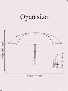 1pc UPF50+ Customized Name Mini Travel Sun Umbrella With Storage Case, Fits In Handbag, Dual-Use Sun And Rain Protection Folding Umbrella, Compact Portable UV Protection Umbrella, Lightweight Windproof Sun Umbrella, Unisex, Fashionable Space-Saving - Multicolor - View 7