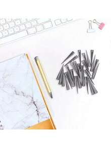 Pack Of 10/30/50 Cone Spikes Screwback Studs For Punk Clothing And DIY Crafts