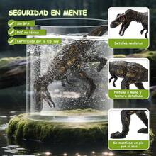 juguetes de dinosaurios para nios de 3, 4 y 5 aos, juguetes de dinosaurios para nios de 3 a 5 aos, figuras de dinosaurios, alfombra de juegos, regalos de Navidad y cumpleaos. 50pcs