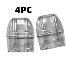 4 Packungen Auto Hirsch Pfeife Warngeräte, geeignet für Autohupen, Fahrzeug Hirsch Pfeifen mit Gummipolstern, Automobilzubehör für die Außenseite, aufgerüstete Auto Hirsch Pfeifen, Hirsch Flöten, Hirsch Hörner, geeignet für Fahrzeuge, Kofferräume, Motorräder, drei Hörner, Hirsch Pfeifen