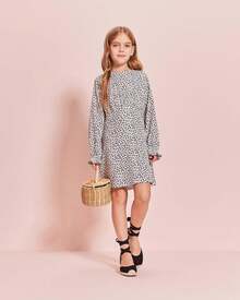 Coutgo Girls Espadrille Platform Wedge Sandals Closed Toe Lace Up Ankle Strap Summer Shoes Toddler Little Big Kid - 黑色 - 查看 3