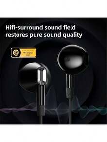 Philips TAE1020 Type C Wired Semi In Ear Earbuds Noise Isolating Mic Built In HD Sound Quality Flexible Cable Easy Control Perfect For Smartphones Tablets - Then the Sky Turned Black - View 4