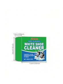 1 Bottle Multi-Function White Shoe Cleaner, With Whitening, Stain Removal, And Anti-Yellowing Effects, No Water Washing Required, Suitable For Sneakers - Multicolor - View 7