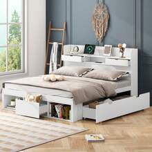 Bed Frames - White - View 2