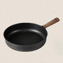 1 Juego de Utensilios de Cocina Antiadherentes de Alta Calidad en Negro, que incluye Sartén, Olla para Sopa, Sartén Plana, Apto para Cocina de Inducción y Compatible con Todas las Estufas