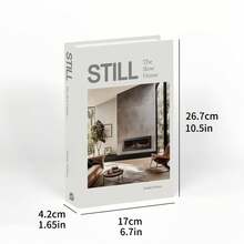 三册折叠式装饰书，时尚书籍，印有国际城市名称。时尚家居装饰，适用于各种场景（房间装饰、家居装饰、卧室装饰、客厅装饰、办公室装饰、浴室装饰、桌面装饰、电视柜、大堂、书架）。节日送礼佳品。 - 彩色 - 查看 8