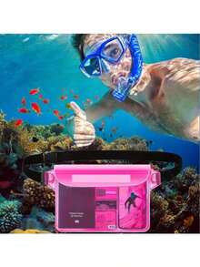 Wodoodporna torba do pływania, uszczelniona, pływająca nerka do nurkowania, wodoodporne etui na telefon, sucha torba na ramię, odpowiednia na plażę, żeglarstwo, sport (styl losowy) - Wielokolorowe - Zobacz 6