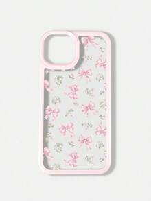 ROMWE Kawaii 1pc Pink Bow-Knot Compatible With  Compatible With  11 12 13 14 15 Pro Max Phone Case.Christmas Accessories. Phone Cases Family Cover  17 Pro Max Fall Cute Phone Cases Fundas  Y2k Phone Case Starry Sky Phone Case  14 Cases Christmas Phone Case 17 Pro Max  Cases  S25 Ultra  16 Pro Max Case Christmas Tree Girlfriend Or Boyfriend Gifts Phone Cases  14  16 Case Christmas Phone Cases Pink Christmas Christmas Day Christmas Decor Green Haired Monster Christmas Mobile Phone Case Rilakkuma - Hồng - Xem 2