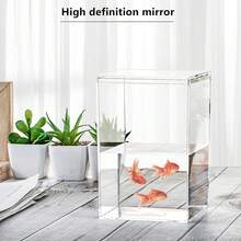 Clear Acrylic Box With Lid, Clear Acrylic Display Box Plastic Square Storage Display Case 3.9x3.9x5.9 Inches For Handmade Doll Blind Box Model Jewelry Display Action Home And Outdoor,3.9x3.9x5.9inches - 3.9x3.9x5.9英寸 - 查看 7