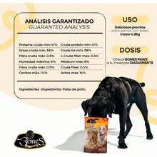 Bocadillos Naturales para Perros – 250 g Patas de Pollo Deshidratadas% Naturales, Ricas en Proteína, Colágeno, Condroitina y Glucosamina para Huesos, Dientes y Articulaciones Fuertes - 100 g (Paquete de 1) - Ver 6