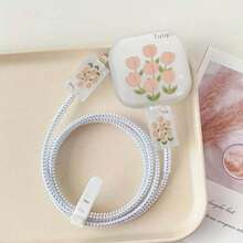 Graffiti Pattern Protective Case Compatible With Apple Wireless Charging Case, Scratch-Resistant And Shockproof - Clear - View 7