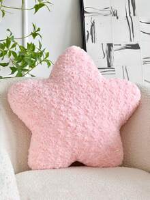 玫瑰丝绒星形抱枕为客厅沙发、卧室床铺和其他家居用品增添温馨气息——是馈赠亲朋好友的完美礼物。 - 粉色 - 查看 7
