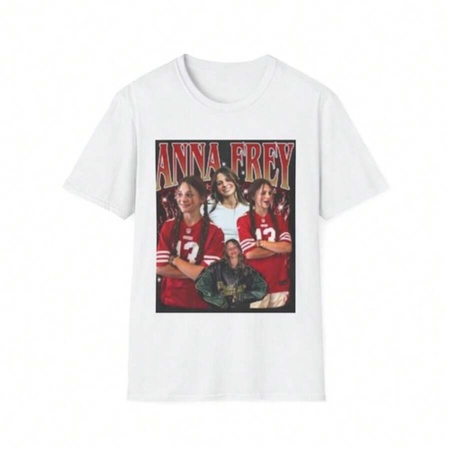 Camiseta Anna Frey - Blanco - Ver 1