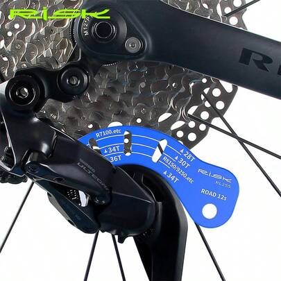 RISK Road Bike 12-Speed Electronic Rear Derailleur Adjustment Tool, GG Gauge, Cassette Electronic Derailleur Tension Screw