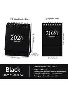 2026 Mini Desk Calendar Is Suitable For Homes And Office Workspaces. - Multicolor - View 11