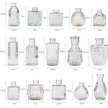 72 Pcs Bud Vase Set, Vases For Centerpieces, Cute Glass Bud Vases In Bulk, Small Vases For Flowers, Clear Vase Set For Wedding Decorations, Home Table Flower Décor - 無色 - 查看 3